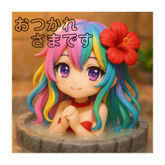 [LINEスタンプ] ミニフィギュア風『ごあいさつ』