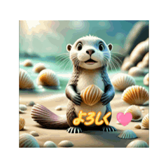 [LINEスタンプ] ❤️動く❤️海❤️海の生き物スタンプ❤️