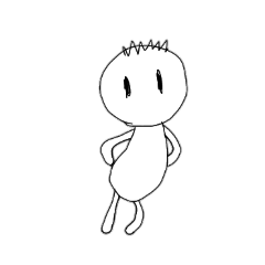 [LINEスタンプ] [アレンジ用]僕は落書き
