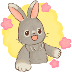 [LINEスタンプ] いやしの日常 うさぎ編2