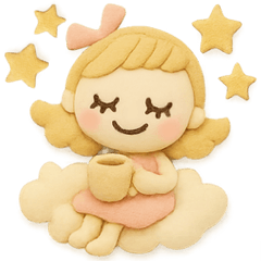 [LINEスタンプ] ぷっくり粘土みたい♡毎日