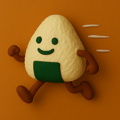 [LINEスタンプ] おにぎり特急便