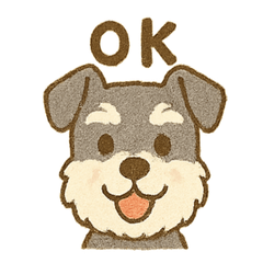 [LINEスタンプ] かわいいミニシュナの日常