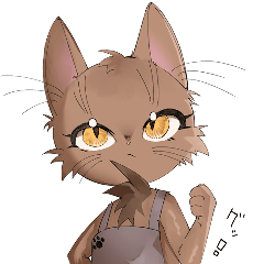 [LINEスタンプ] 猫の手を借りるスタンプ
