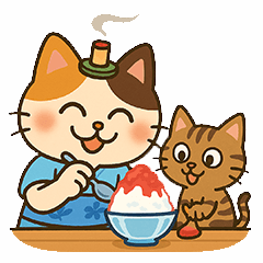 [LINEスタンプ] お灸ねこ・姫ちゃんの初夏・梅雨・夏
