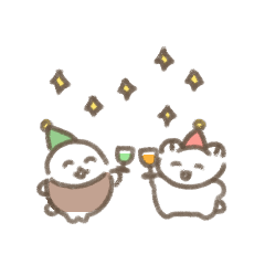 [LINEスタンプ] ぽやらいふ10～祝大台～