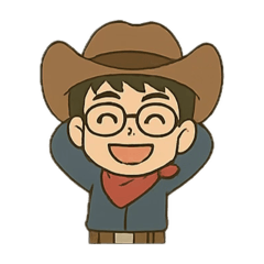 [LINEスタンプ] ドクター・サム（カウボーイ版）