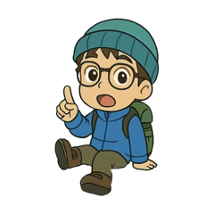 [LINEスタンプ] ドクター・サム（登山者版）
