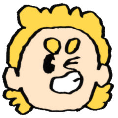 [LINEスタンプ] ミリオの顔スタンプ