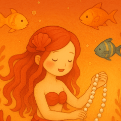 [LINEスタンプ] 海の魔法で素敵な人魚姫♡
