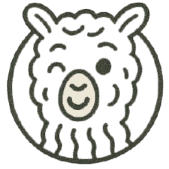 [LINEスタンプ] 愛らしいアルパカたち パート1