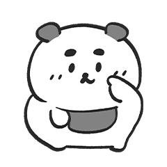 [LINEスタンプ] ちぽくまのアニメスタンプ1