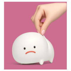[LINEスタンプ] 毎日使えるみじめちゃんの色んな一日（3D）