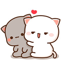 [LINEスタンプ] もちもち動くももねこちゃん 3(Version3)