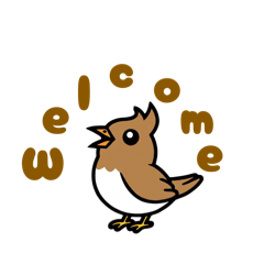 [LINEスタンプ] ヒバリちゃん（挨拶①）