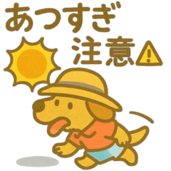 [LINEスタンプ] 『いっしょに過ごそ』夏の猛暑編 酷暑