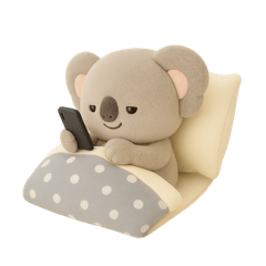 [LINEスタンプ] ちっちゃいコアラくんのぬいぐるみ②