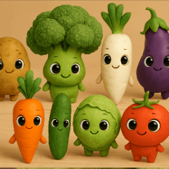 [LINEスタンプ] お野菜と果物王国