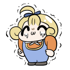 [LINEスタンプ] めぐみちゃんだよ！1