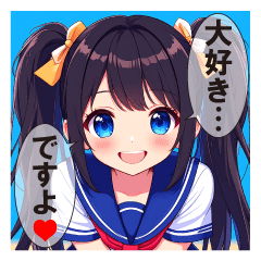 [LINEスタンプ] ツインテールコレクション