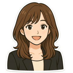 [LINEスタンプ] 大人女子のひとこと・茶髪ミディアム編