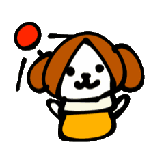 [LINEスタンプ] うちのぬいぐるみ わんこ 