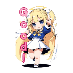 [LINEスタンプ] 普段使い（紗月） 