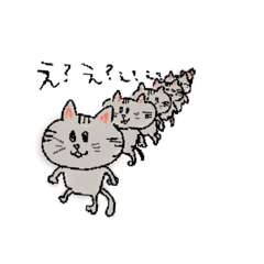 [LINEスタンプ] なんだかゆるいネコスタンプ
