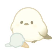 [LINEスタンプ] シマエナガの夏の過ごし方 fetchpriority=high