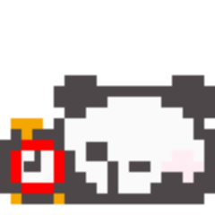 [LINEスタンプ] パンダセットJ