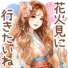 [LINEスタンプ] 頑張るオトナ女子の日常⑥真夏Ver．