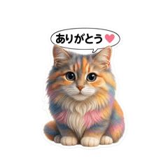 [LINEスタンプ] 可愛い過ぎる癒し猫⓷