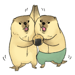 [LINEスタンプ] スーパーマーモット
