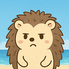 [LINEスタンプ] 海のハリネズミ@SFW
