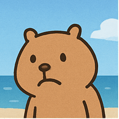 [LINEスタンプ] 海のカピバラ@SFW