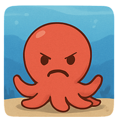 [LINEスタンプ] 海のタコ@SFW