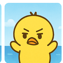 [LINEスタンプ] 海のヒヨコ@SFW