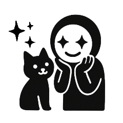 [LINEスタンプ] くろすけっち⑤普段使い、ねこ