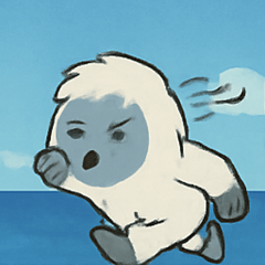 [LINEスタンプ] 海の雪男@SFW