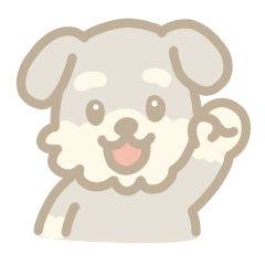 [LINEスタンプ] ミニチュアシュナウザーの毎日スタンプ