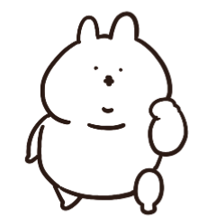 [LINEスタンプ] カインドオブあごうさぎ
