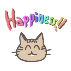 [LINEスタンプ] 毎日ねこスタンプ（元気）