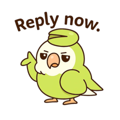 [LINEスタンプ] コザクラインコpistàcchioの日常3