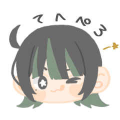 [LINEスタンプ] クロさんスタンプ3