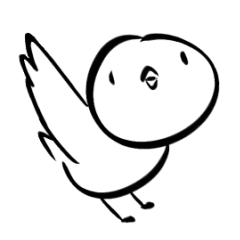[LINEスタンプ] 軽いひよこ