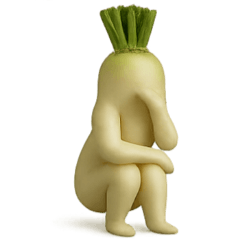[LINEスタンプ] [アレンジ用]噂のセクシー大根