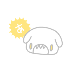 [LINEスタンプ] 50音を奏でる犬vol.1