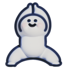 [LINEスタンプ] にっこりマンのダンススタンプ（3D）