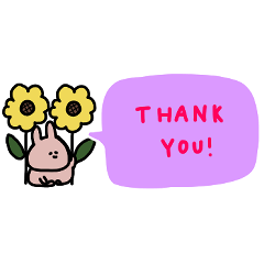 [LINEスタンプ] うさぎだけ。いろいろ吹き出し。