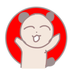 [LINEスタンプ] 使えるゆるふわクマパンダ！
